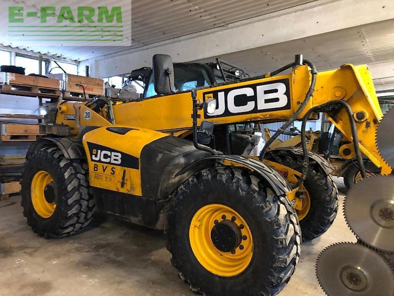 JCB 550-80 agri plus - Telescopic handler: picture 1 JCB 550-80 agri plus - Telescopic handler: picture 1