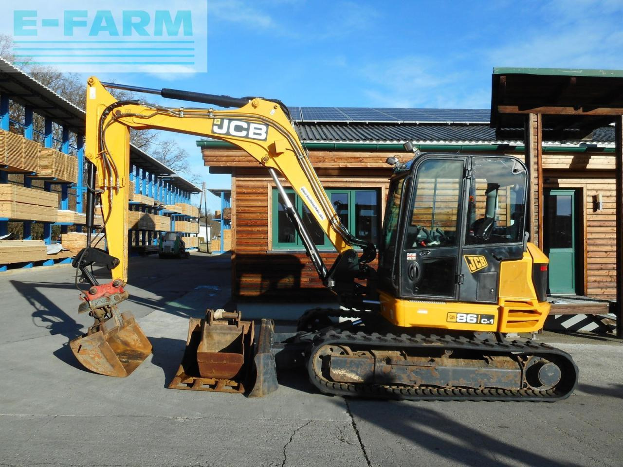 JCB 86 c-1 ( 8.775kg ) - Mini excavator: picture 1 JCB 86 c-1 ( 8.775kg ) - Mini excavator: picture 1
