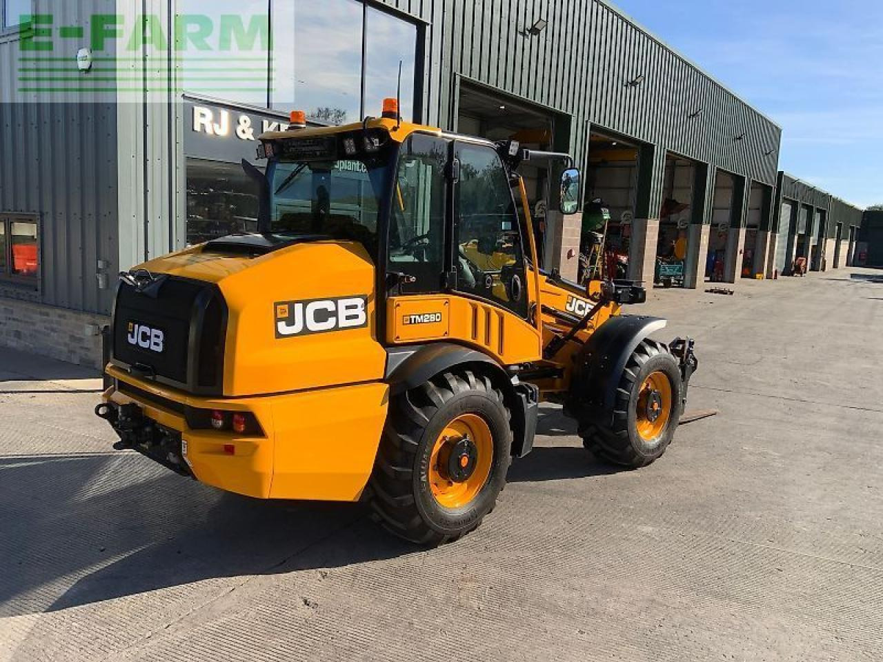 JCB tm280 pivot steer telehandler (st24624) - Wheel loader: picture 4 JCB tm280 pivot steer telehandler (st24624) - Wheel loader: picture 4