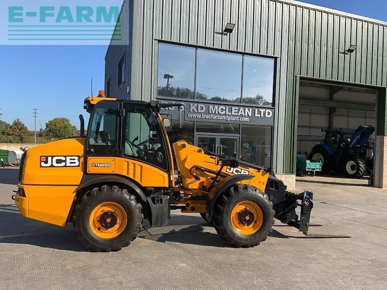 JCB tm280 pivot steer telehandler (st24624) - Wheel loader: picture 3 JCB tm280 pivot steer telehandler (st24624) - Wheel loader: picture 3