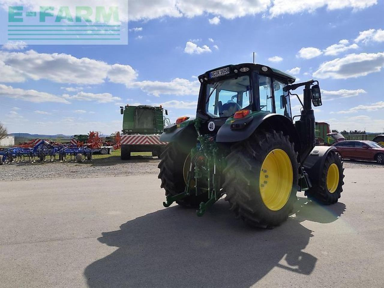 John Deere 6100m - Farm tractor: picture 4 John Deere 6100m - Farm tractor: picture 4