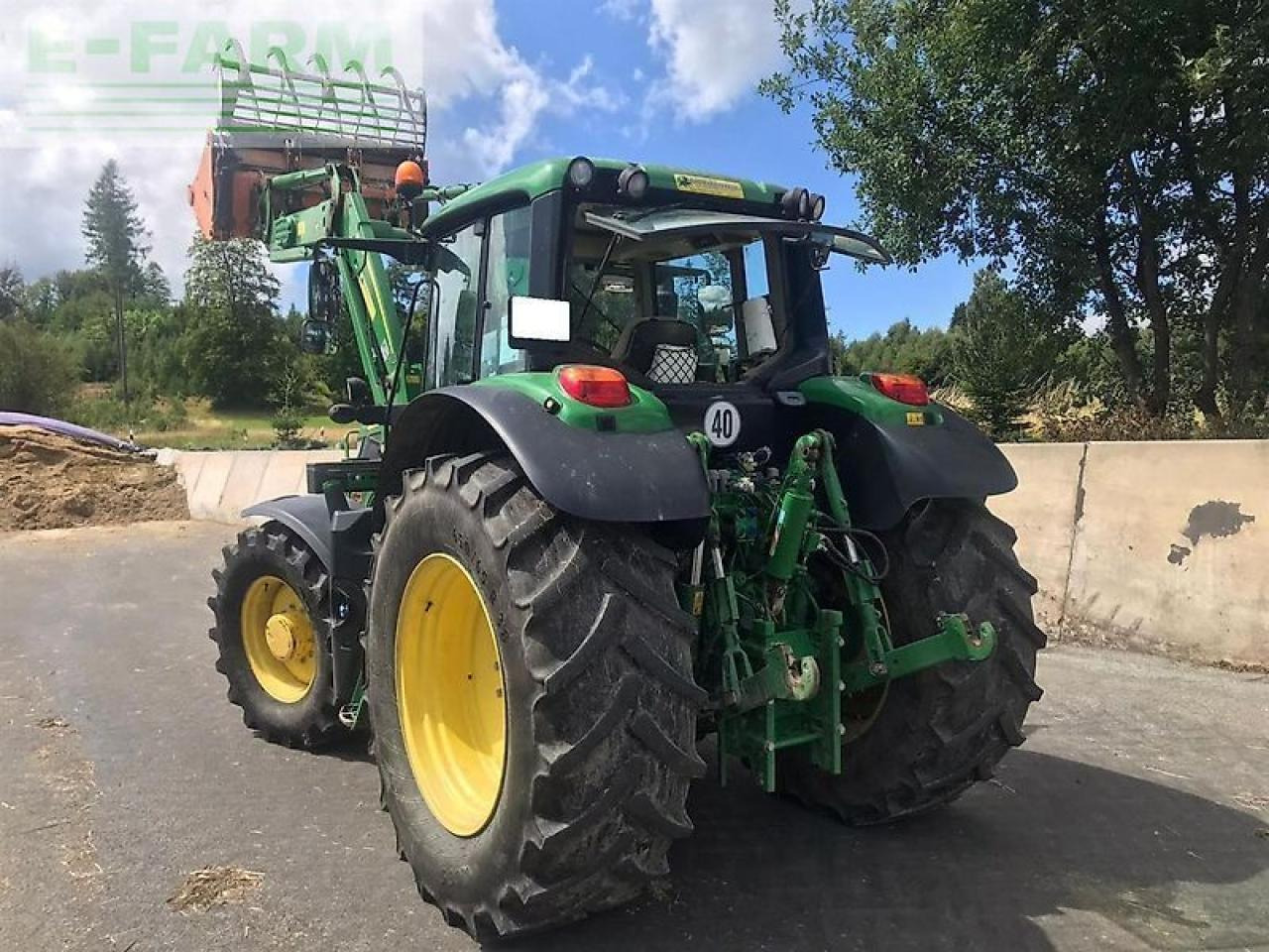 John Deere 6155m - Farm tractor: picture 2 John Deere 6155m - Farm tractor: picture 2