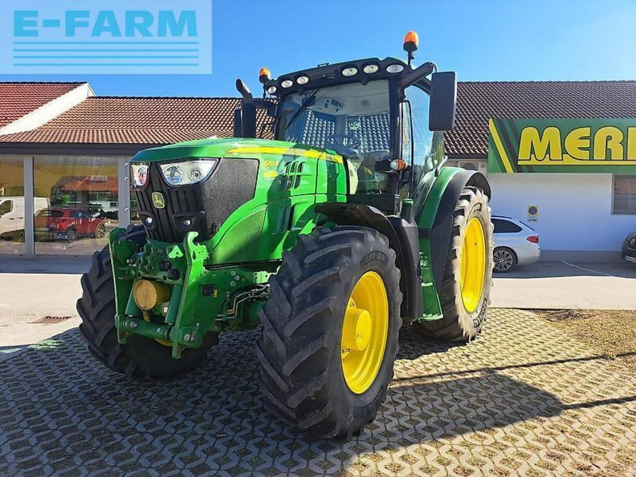 John Deere 6155r - Farm tractor: picture 1 John Deere 6155r - Farm tractor: picture 1