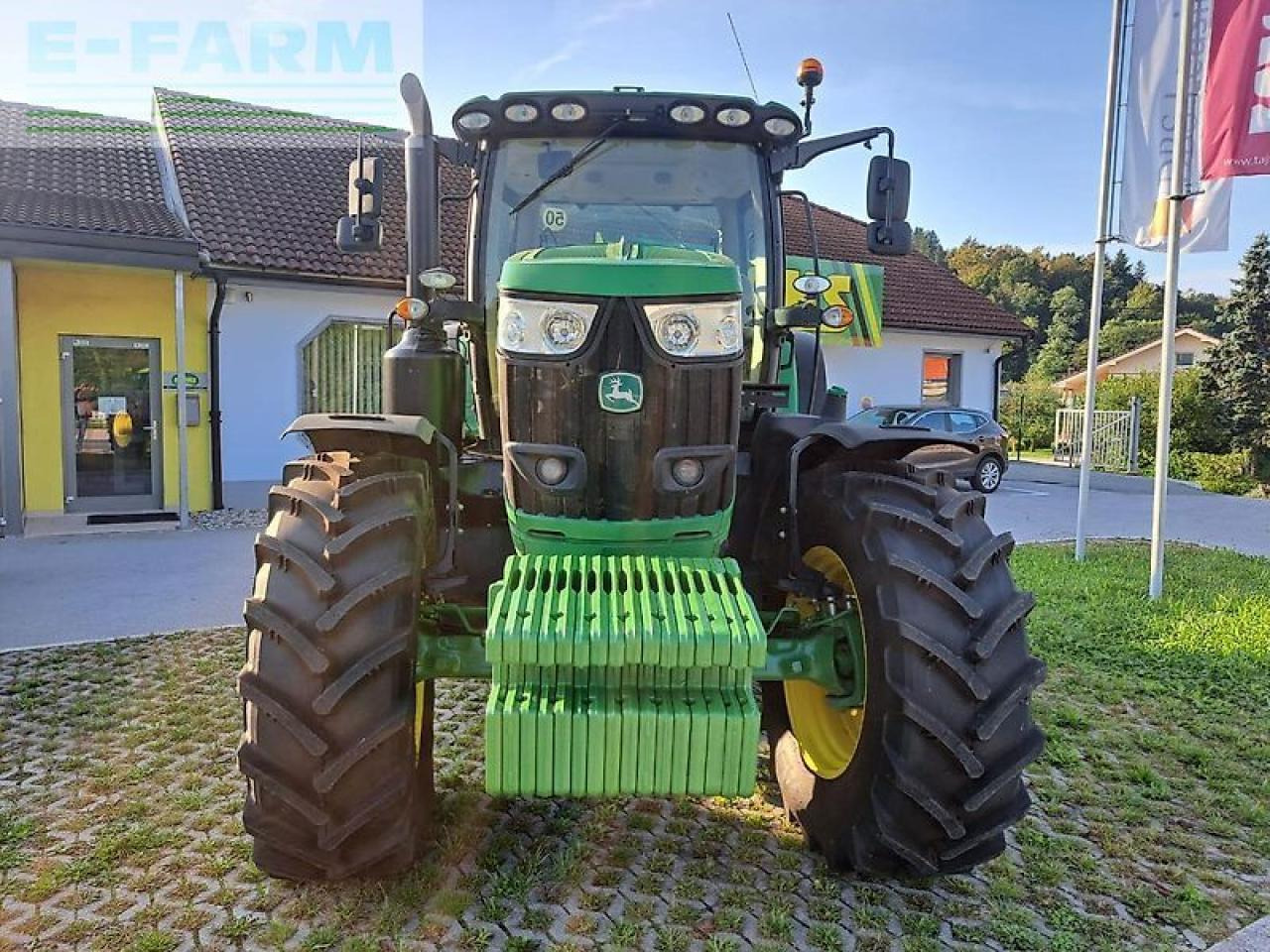 John Deere 6195r - Farm tractor: picture 2 John Deere 6195r - Farm tractor: picture 2