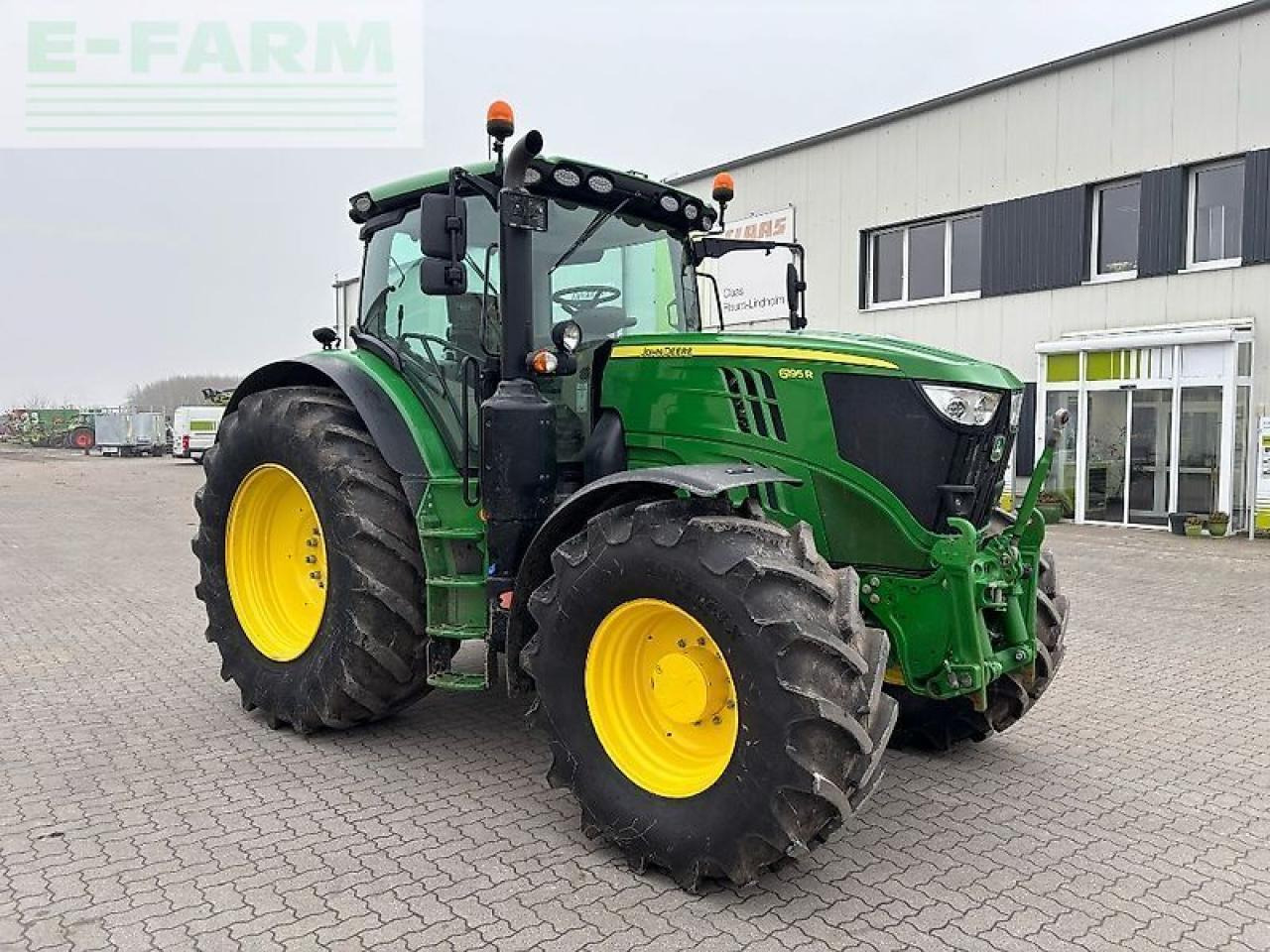 John Deere 6195r - Farm tractor: picture 1 John Deere 6195r - Farm tractor: picture 1