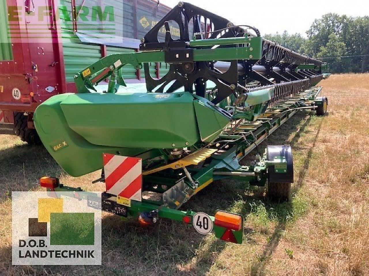 John Deere 640x mit schneidwerkswagen - Forage harvester attachment: picture 1 John Deere 640x mit schneidwerkswagen - Forage harvester attachment: picture 1