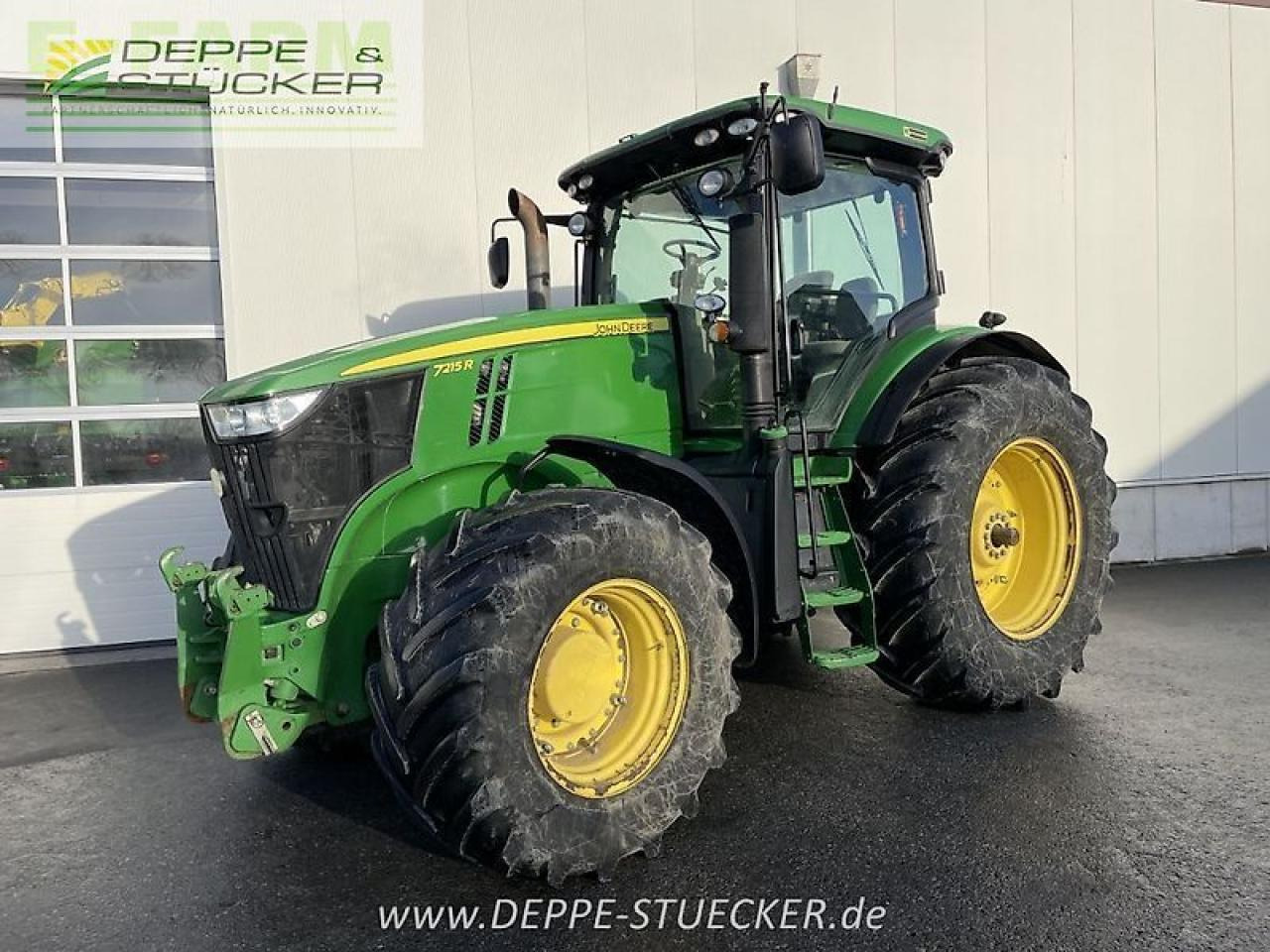 John Deere 7215r mit zwillingsrädern - Farm tractor: picture 1 John Deere 7215r mit zwillingsrädern - Farm tractor: picture 1