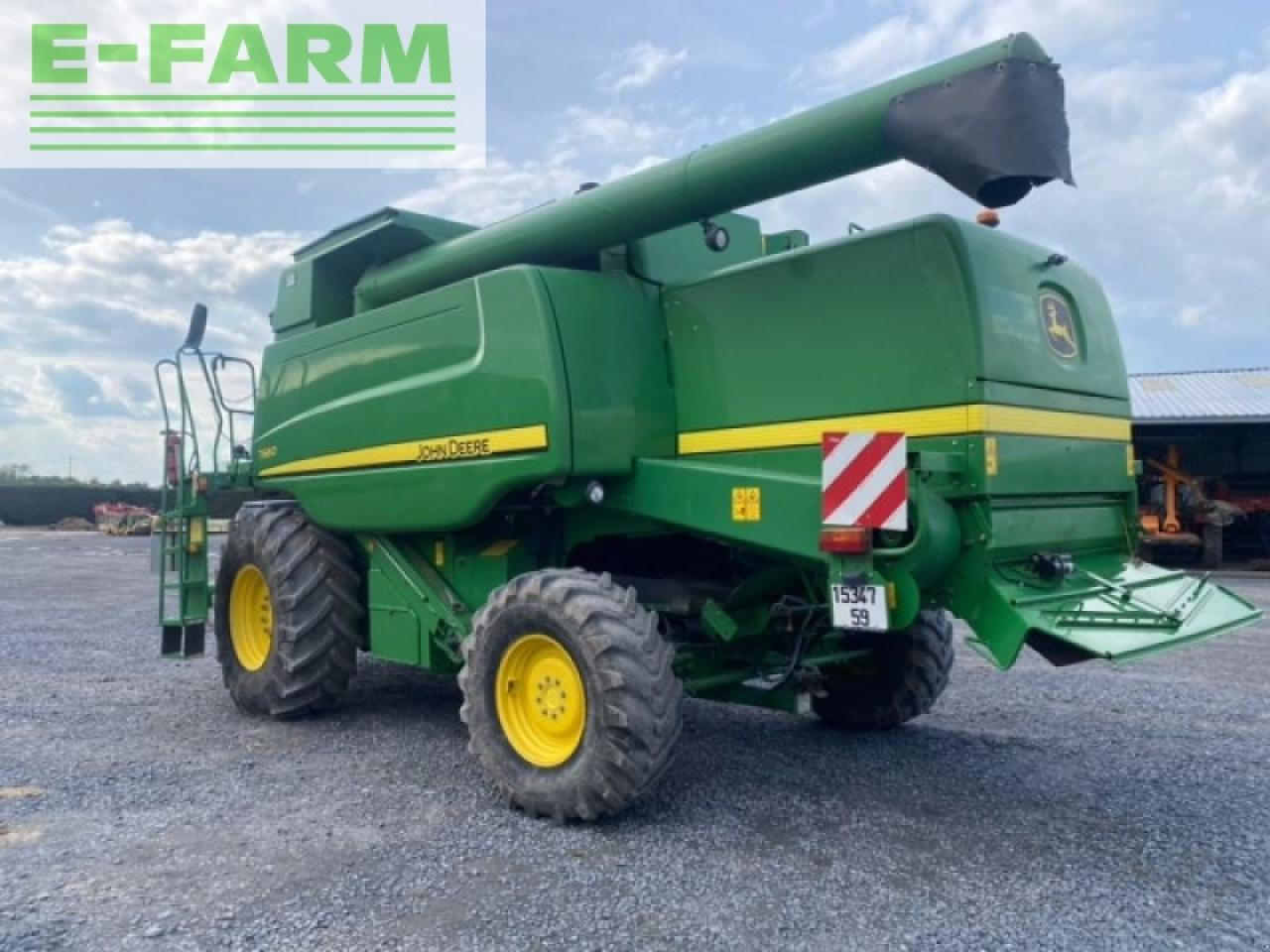 John Deere t660 - Combine harvester: picture 2 John Deere t660 - Combine harvester: picture 2