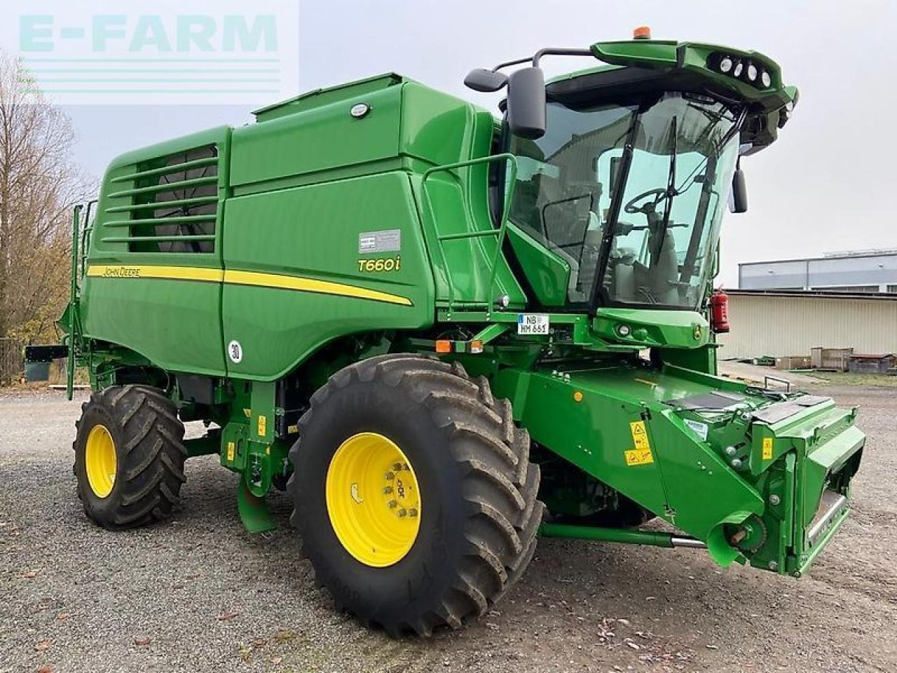 John Deere t660 my23 prod 30 - Combine harvester: picture 4 John Deere t660 my23 prod 30 - Combine harvester: picture 4