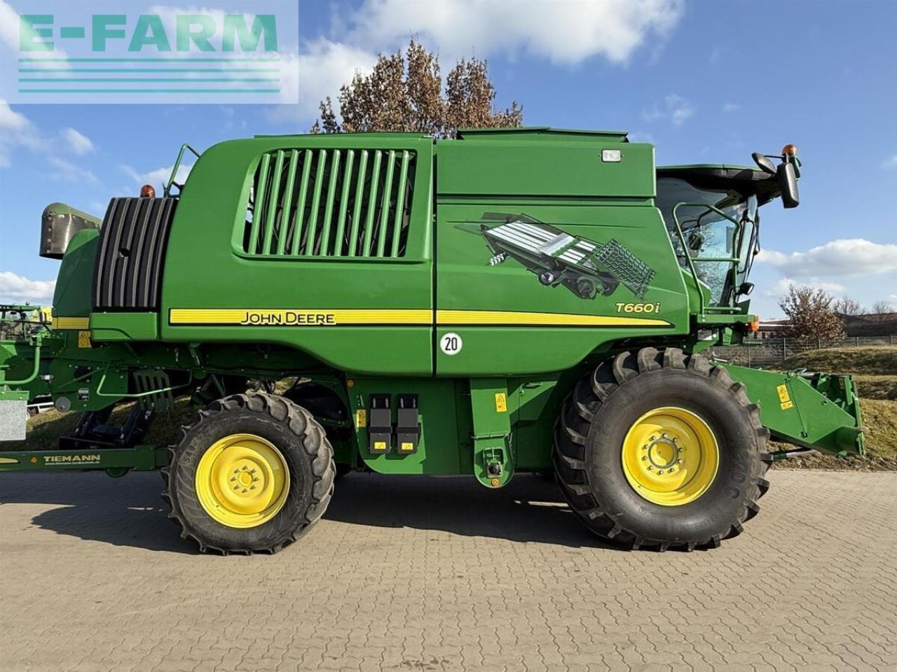 John Deere t660i pro drive - Combine harvester: picture 3 John Deere t660i pro drive - Combine harvester: picture 3