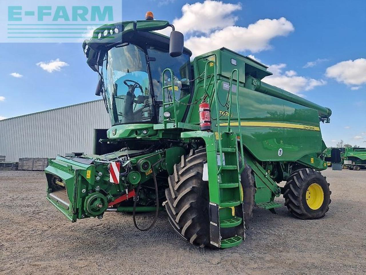 John Deere t670 my21 prod 20 - Combine harvester: picture 1 John Deere t670 my21 prod 20 - Combine harvester: picture 1