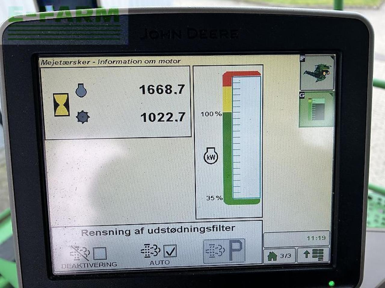 John Deere t670i - Combine harvester: picture 3 John Deere t670i - Combine harvester: picture 3