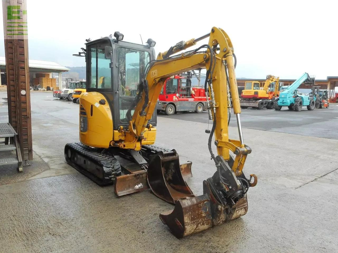 Komatsu pc 26mr-3 ( 2.710kg ) mit powertilt - Mini excavator: picture 5 Komatsu pc 26mr-3 ( 2.710kg ) mit powertilt - Mini excavator: picture 5