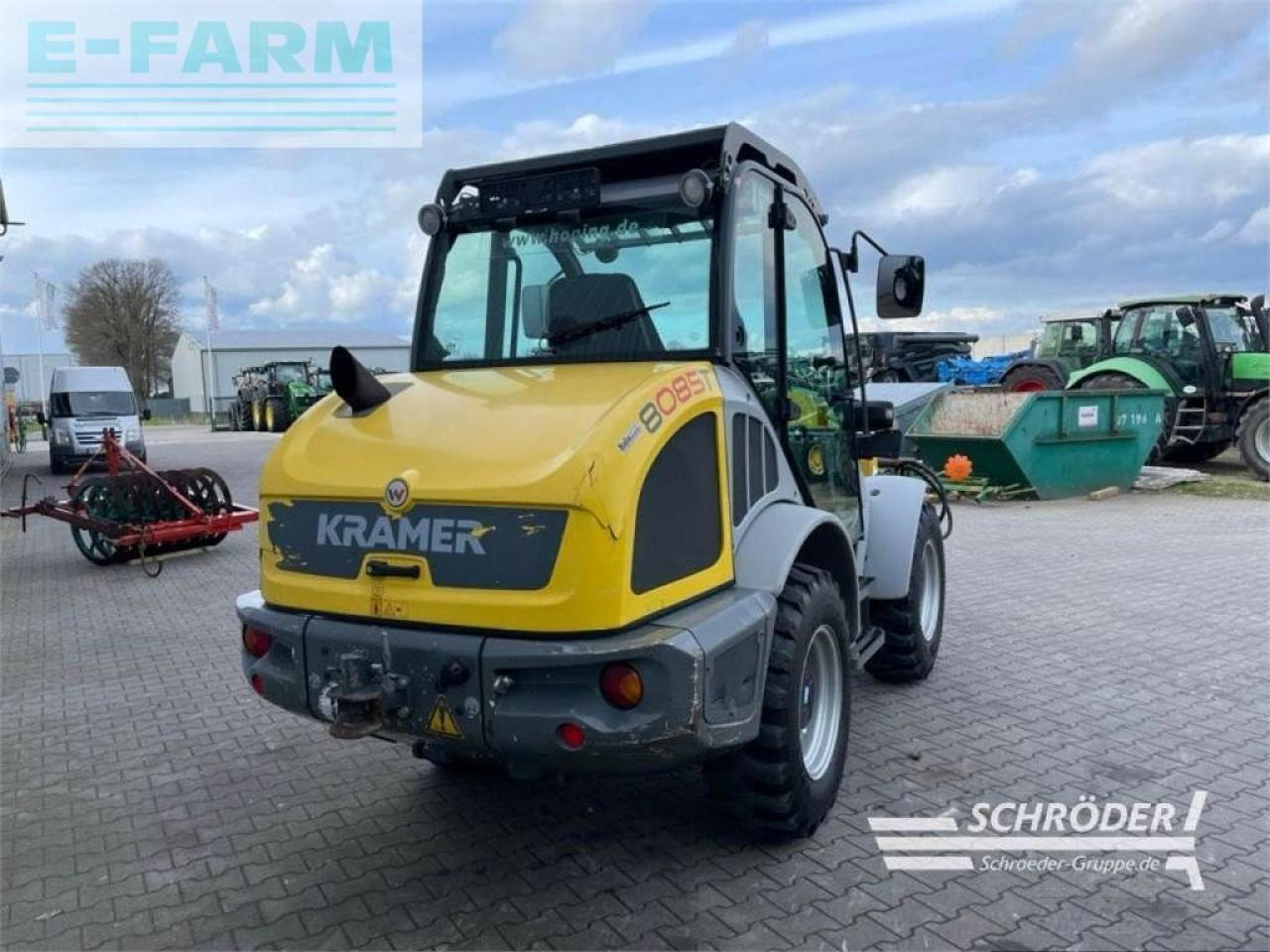 Kramer 8085 t - Mini excavator: picture 3 Kramer 8085 t - Mini excavator: picture 3