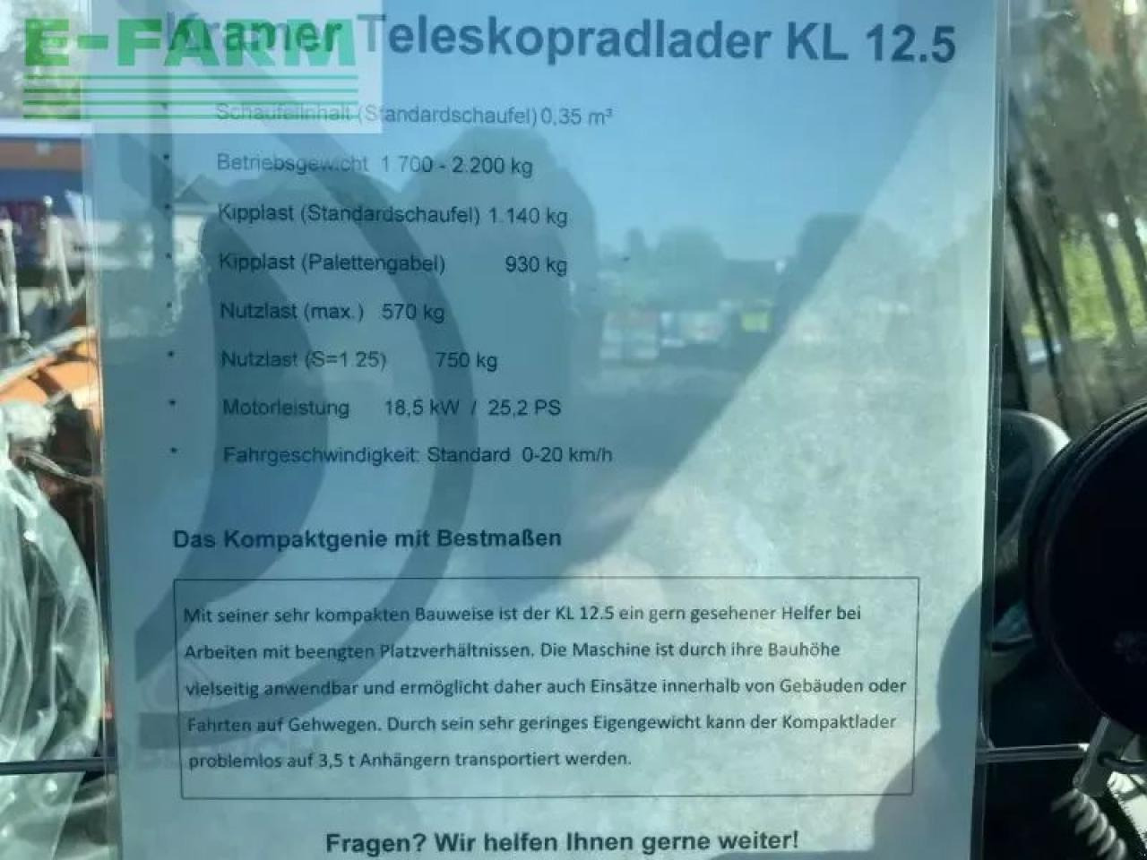 Kramer kl 12.5 - Mini excavator: picture 5 Kramer kl 12.5 - Mini excavator: picture 5