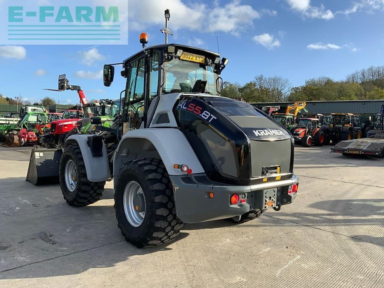 Kramer kl55.8t black wheeled telehandler (st24946) - Wheel loader: picture 5 Kramer kl55.8t black wheeled telehandler (st24946) - Wheel loader: picture 5