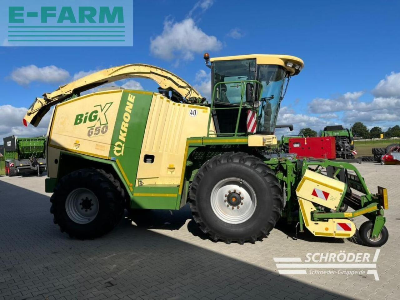 Krone big x 650 - Forage harvester: picture 3 Krone big x 650 - Forage harvester: picture 3