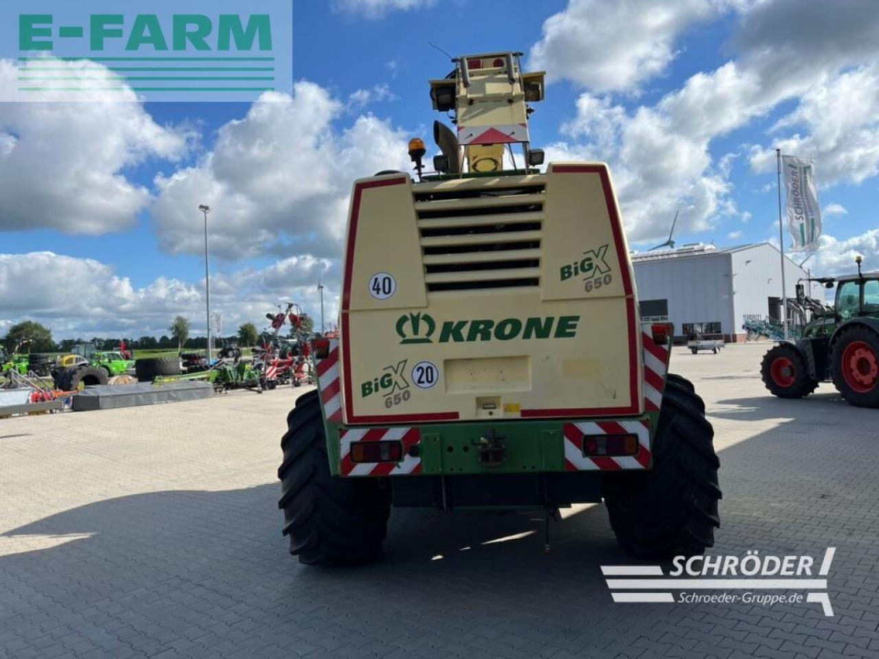 Krone big x 650 - Forage harvester: picture 4 Krone big x 650 - Forage harvester: picture 4
