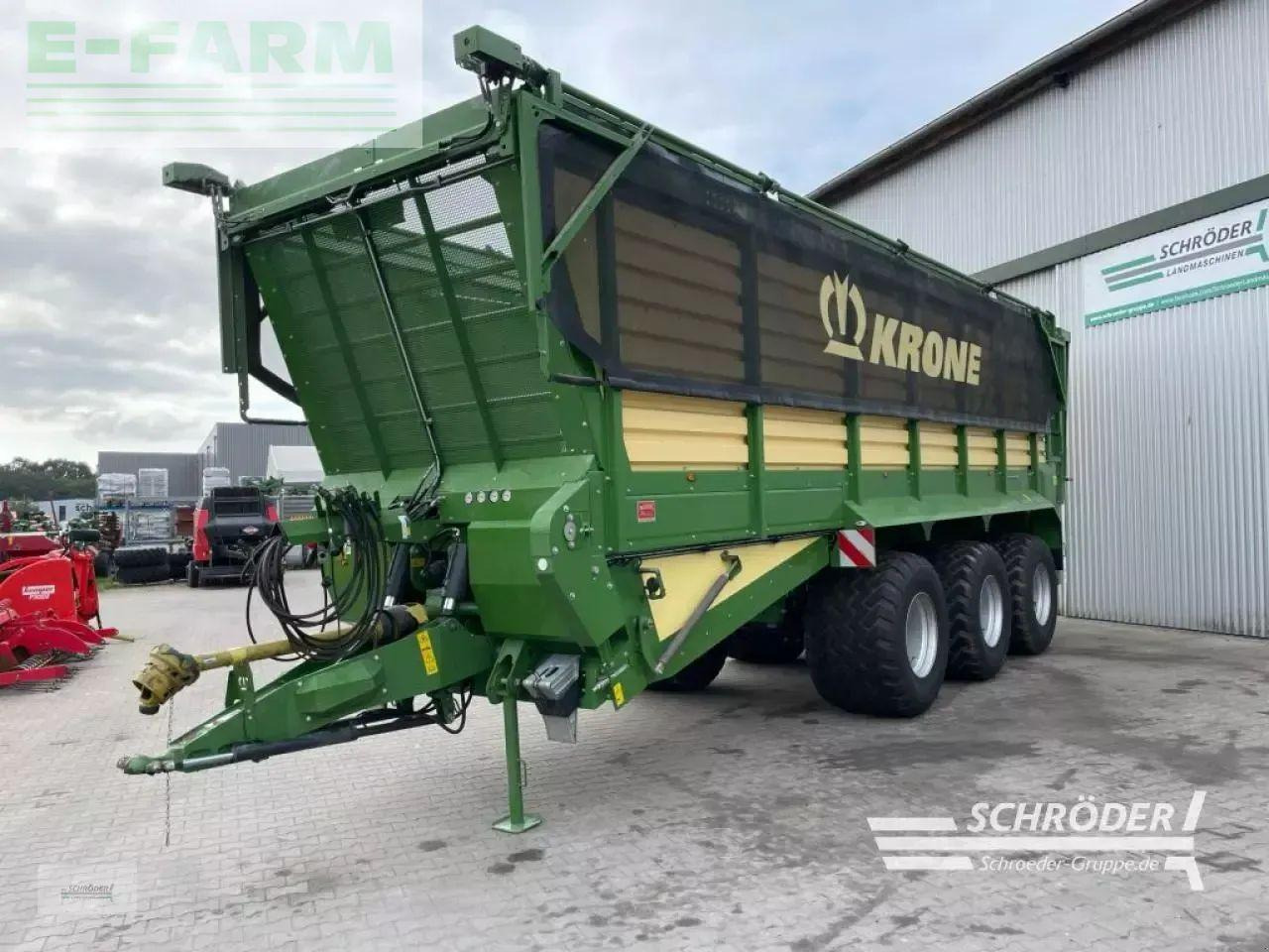 Krone tx 560 | waage + laderaumabdeckung - Farm tipping trailer/ Dumper: picture 5 Krone tx 560 | waage + laderaumabdeckung - Farm tipping trailer/ Dumper: picture 5