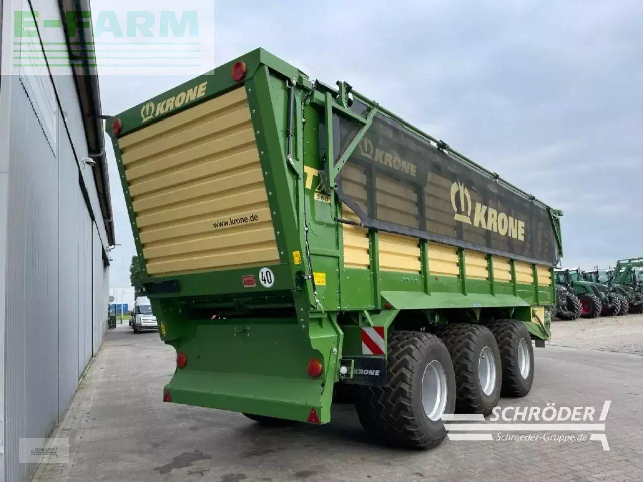 Krone tx 560 | waage + laderaumabdeckung - Farm tipping trailer/ Dumper: picture 3 Krone tx 560 | waage + laderaumabdeckung - Farm tipping trailer/ Dumper: picture 3