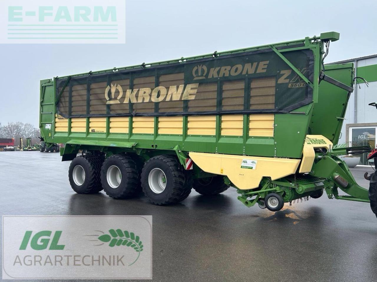 Krone zx 560 gl - Farm tipping trailer/ Dumper: picture 2 Krone zx 560 gl - Farm tipping trailer/ Dumper: picture 2