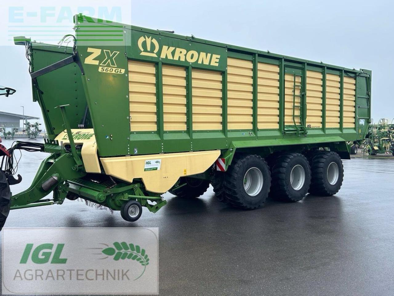 Krone zx 560 gl - Farm tipping trailer/ Dumper: picture 1 Krone zx 560 gl - Farm tipping trailer/ Dumper: picture 1
