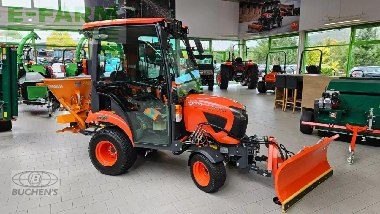 Kubota bx231 winterdienst - Farm tractor: picture 5 Kubota bx231 winterdienst - Farm tractor: picture 5