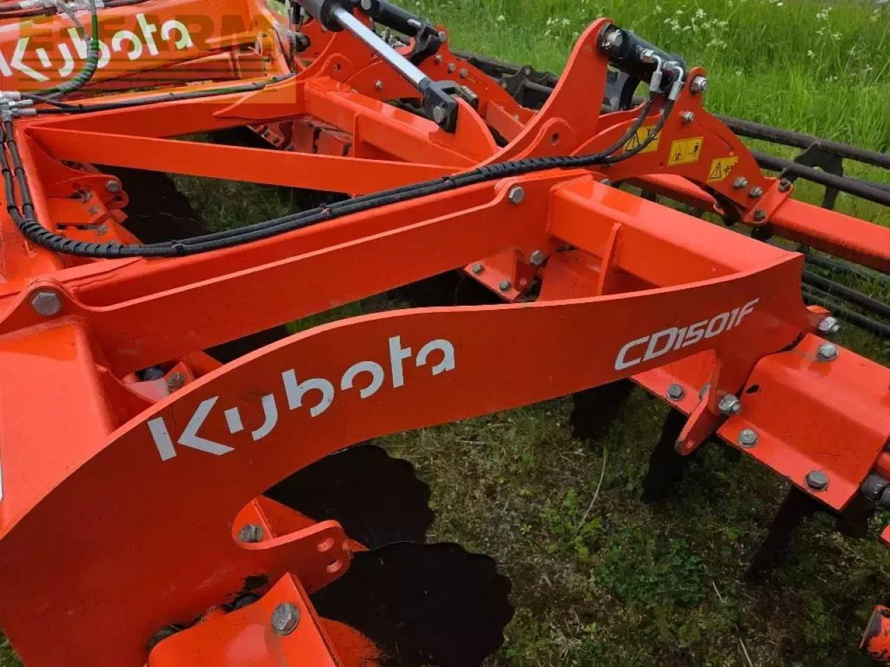 Cultivator Kubota cd1501f: picture 7