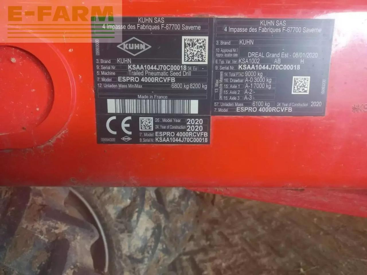 Precision sowing machine Kuhn espro 4000 rc: picture 9