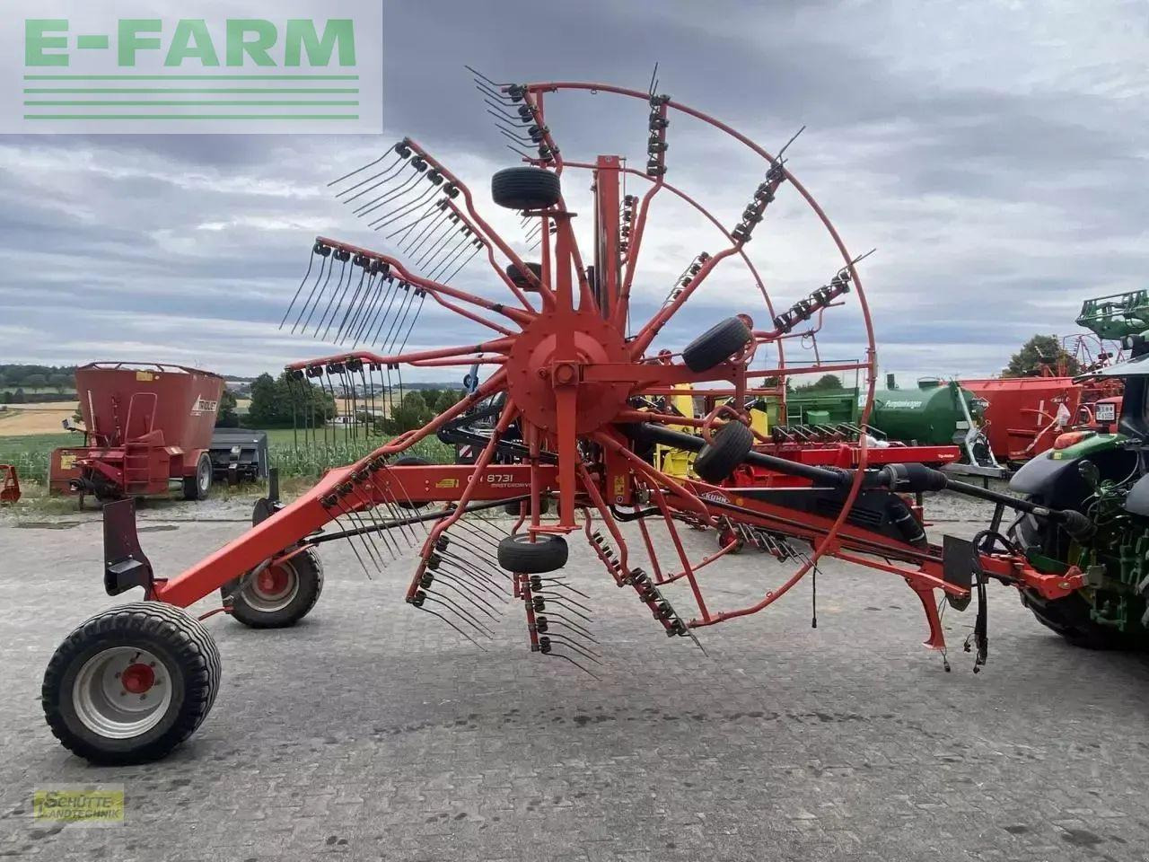 Kuhn ga 8731 - Tedder/ Rake: picture 2 Kuhn ga 8731 - Tedder/ Rake: picture 2