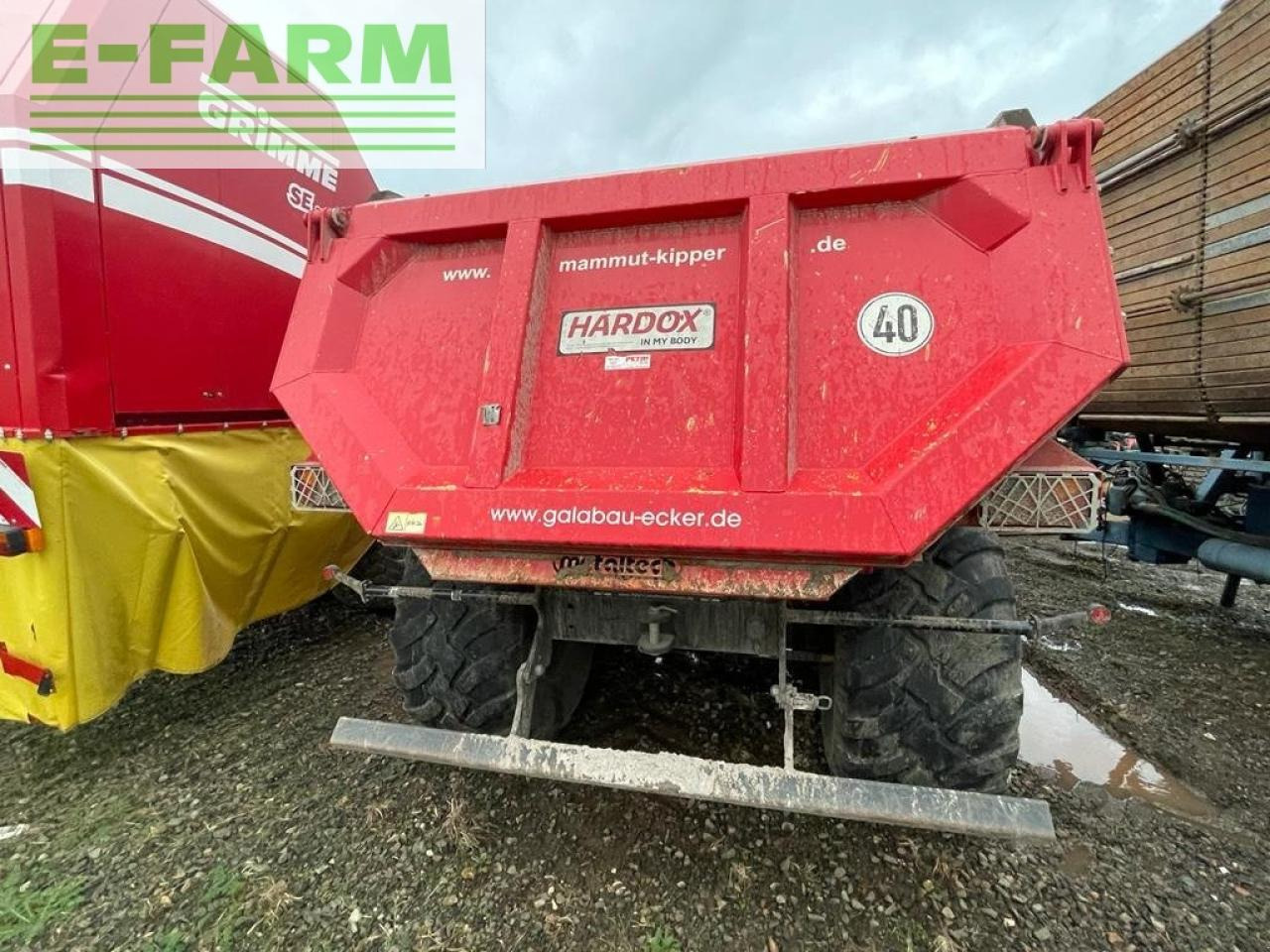 Mammut 20.000r - Farm tipping trailer/ Dumper: picture 3 Mammut 20.000r - Farm tipping trailer/ Dumper: picture 3