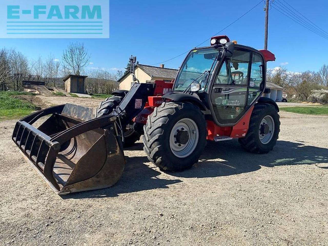Manitou mlt 634-120 lsu - Mini excavator: picture 1 Manitou mlt 634-120 lsu - Mini excavator: picture 1