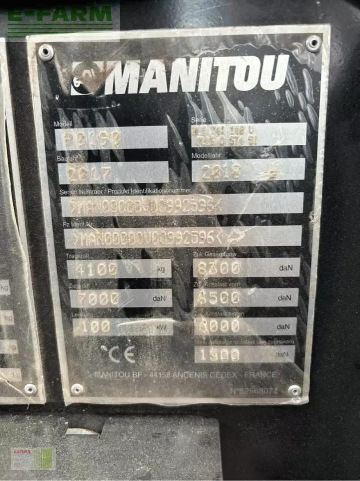 Manitou mlt 741 - Telescopic handler: picture 3 Manitou mlt 741 - Telescopic handler: picture 3