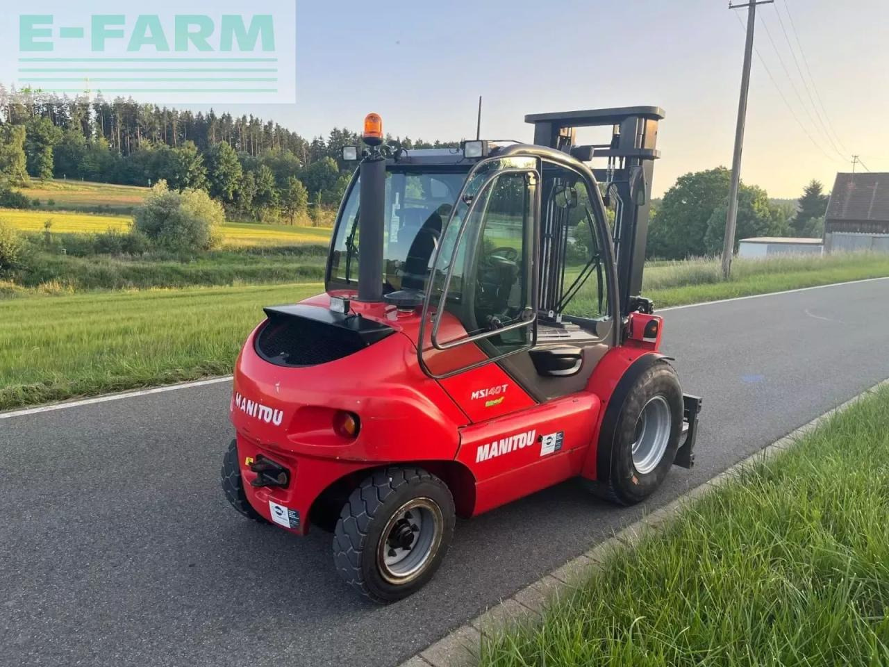 Forklift Manitou msi 40 t geländestapler: picture 12