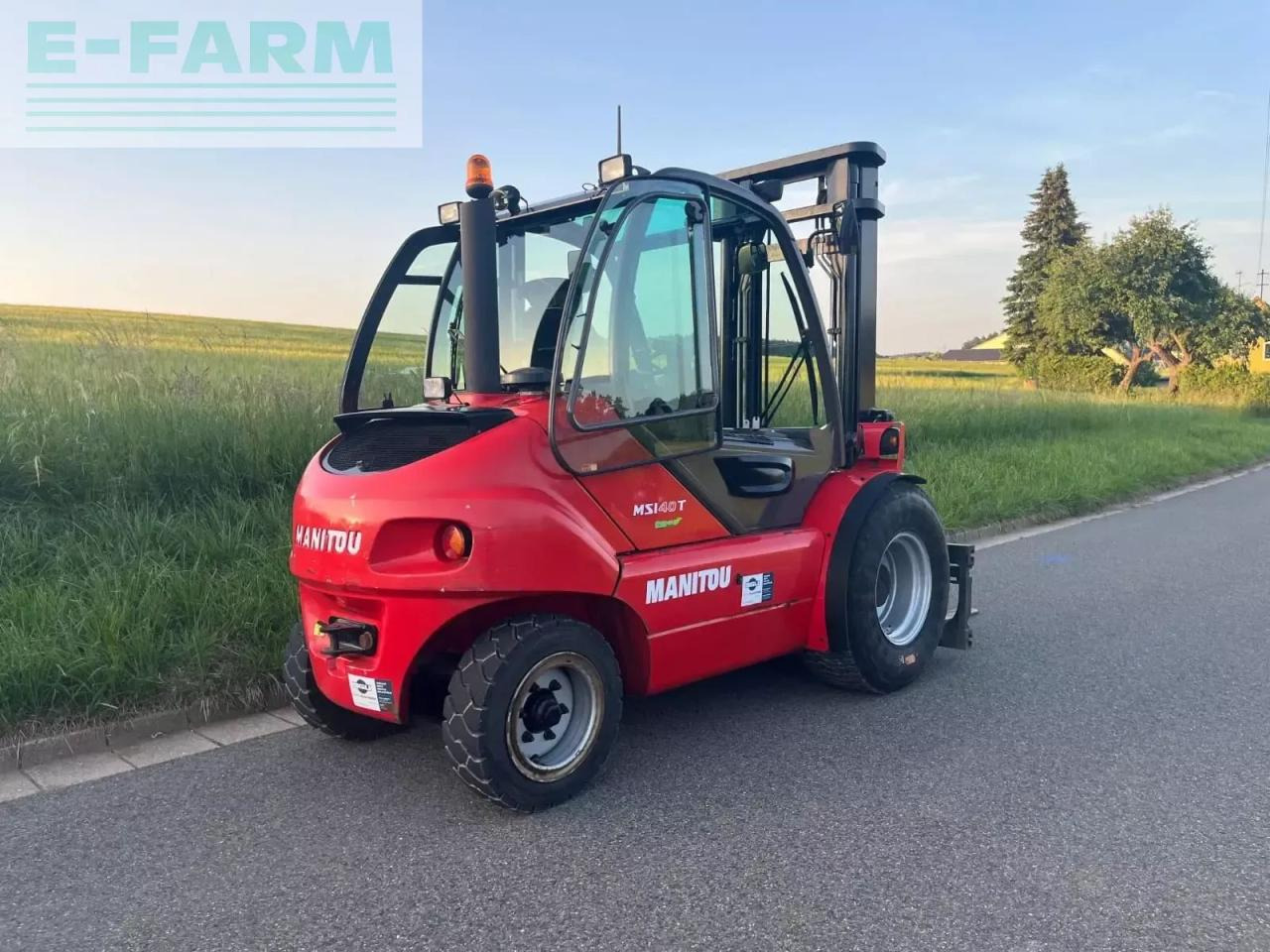Forklift Manitou msi 40 t geländestapler: picture 11