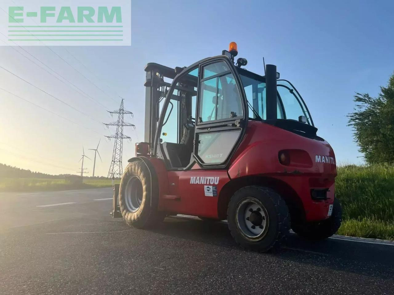 Forklift Manitou msi 40 t geländestapler: picture 17