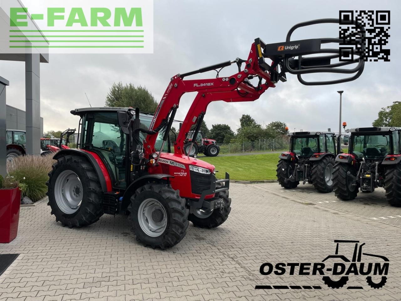 Farm tractor Massey Ferguson 4709 m 12x12: picture 11