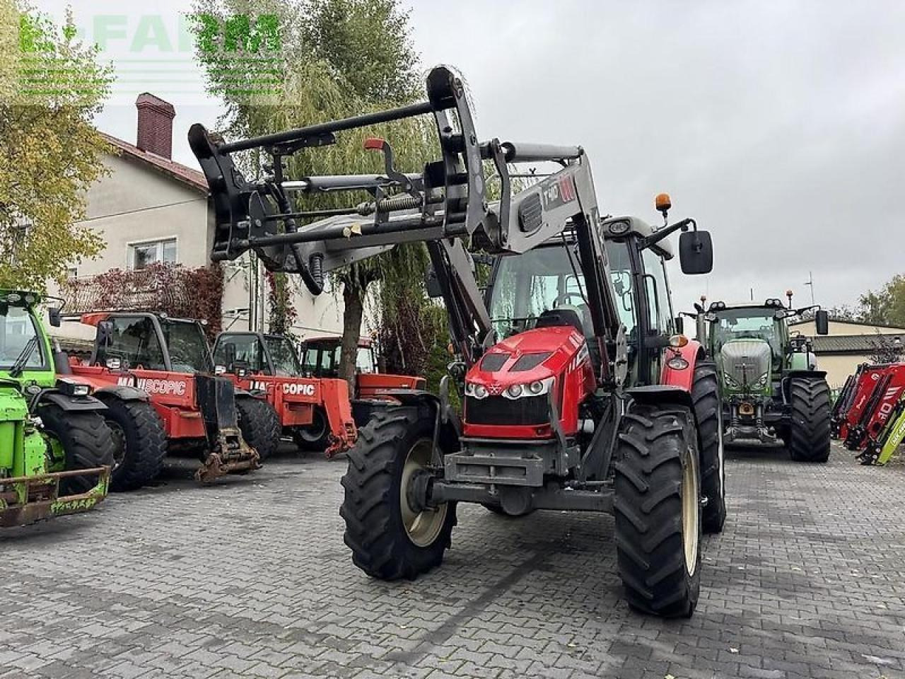 Massey Ferguson 5610 dyna-4 + mx t410 - Farm tractor: picture 2 Massey Ferguson 5610 dyna-4 + mx t410 - Farm tractor: picture 2