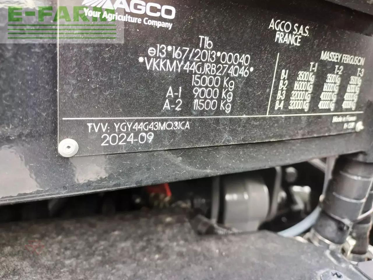 Massey Ferguson mf 8727 s (stage v) - Farm tractor: picture 2 Massey Ferguson mf 8727 s (stage v) - Farm tractor: picture 2