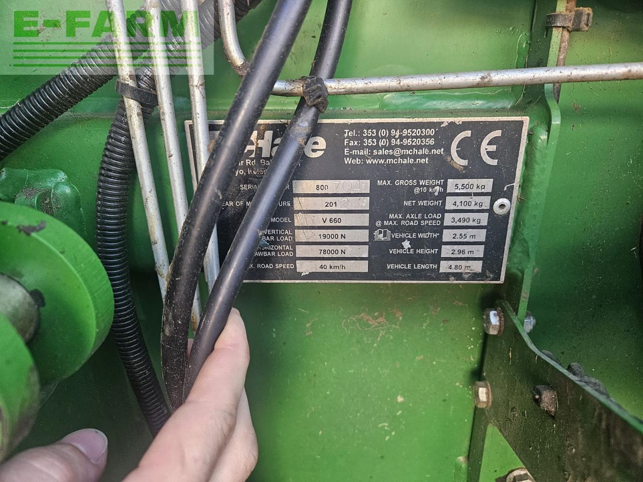 Mc Hale v 660 - Square baler: picture 5 Mc Hale v 660 - Square baler: picture 5
