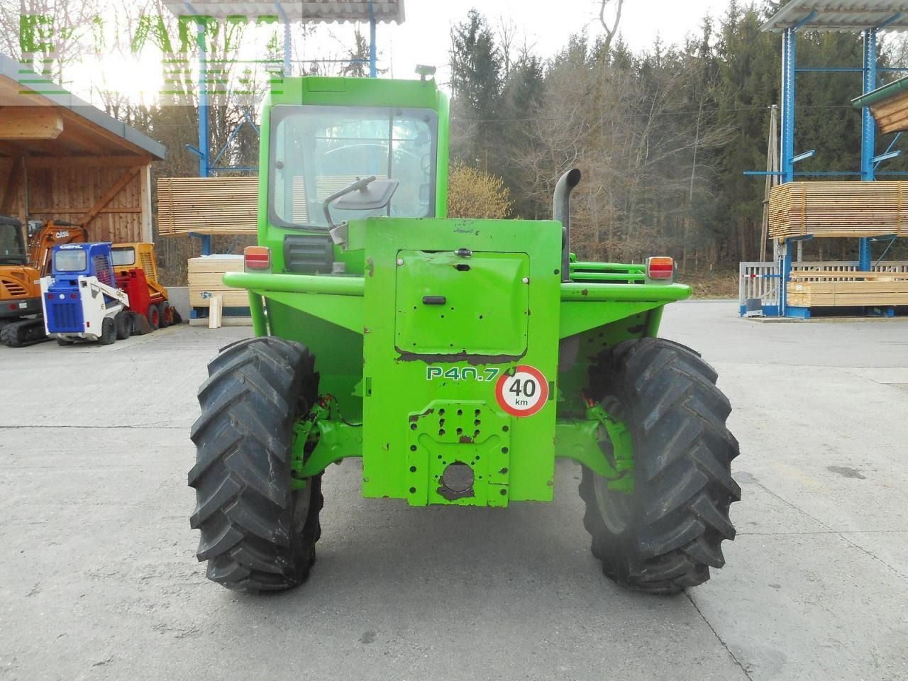Merlo p40.7 turbofarmer ( neue bereifung ) - Telescopic handler: picture 3 Merlo p40.7 turbofarmer ( neue bereifung ) - Telescopic handler: picture 3