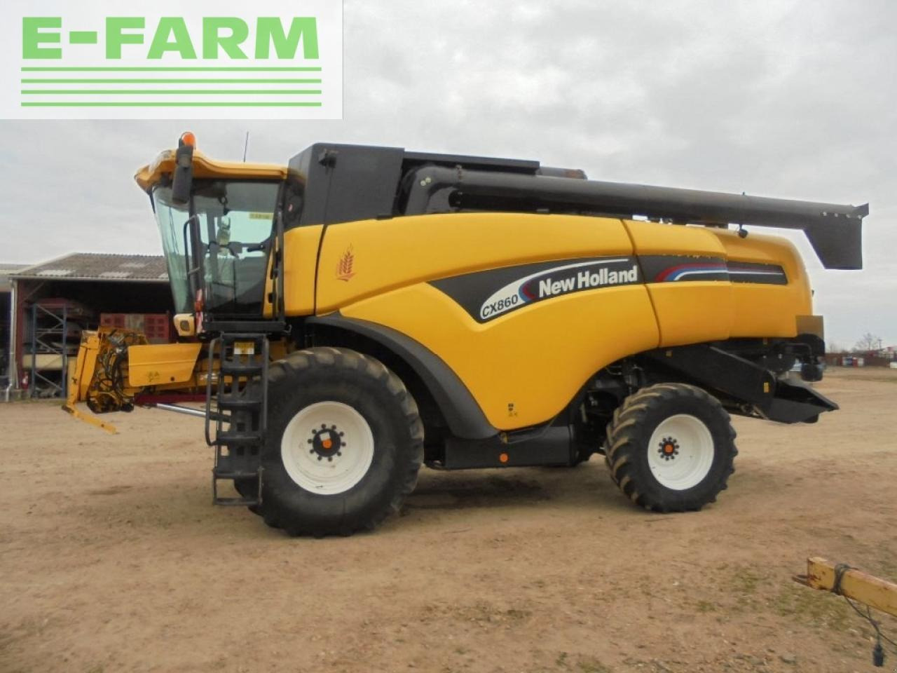 New Holland cx860sl - Combine harvester: picture 1 New Holland cx860sl - Combine harvester: picture 1