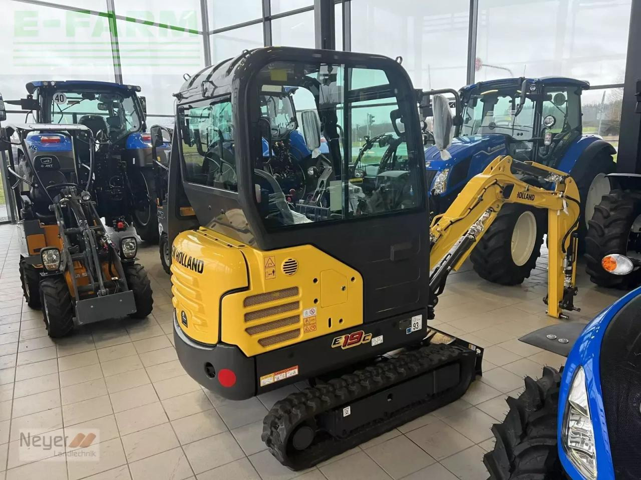 New Holland ec19c - Mini excavator: picture 3 New Holland ec19c - Mini excavator: picture 3