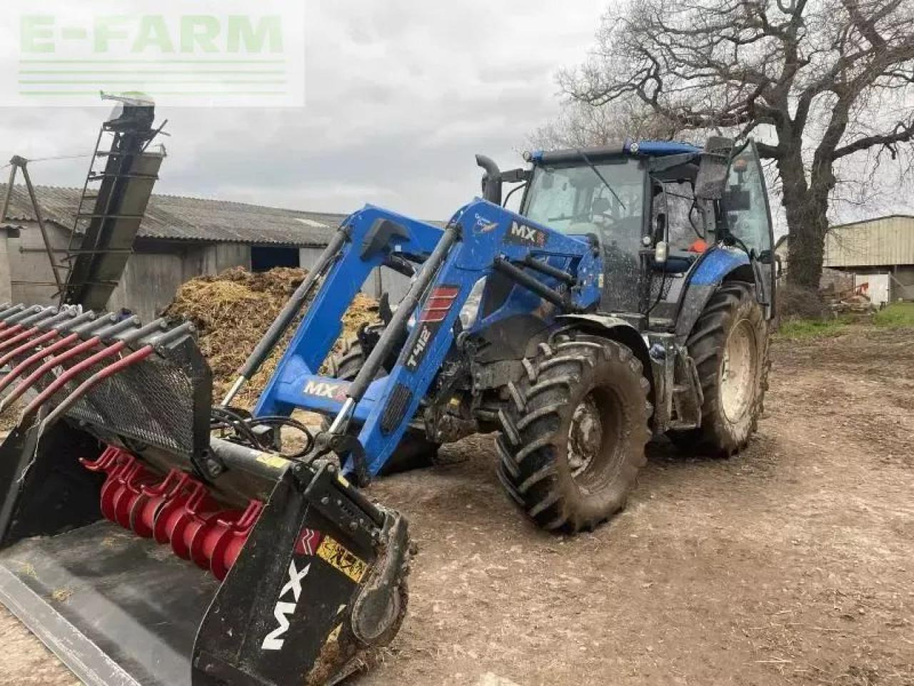 New Holland t6.125 - Farm tractor: picture 1 New Holland t6.125 - Farm tractor: picture 1