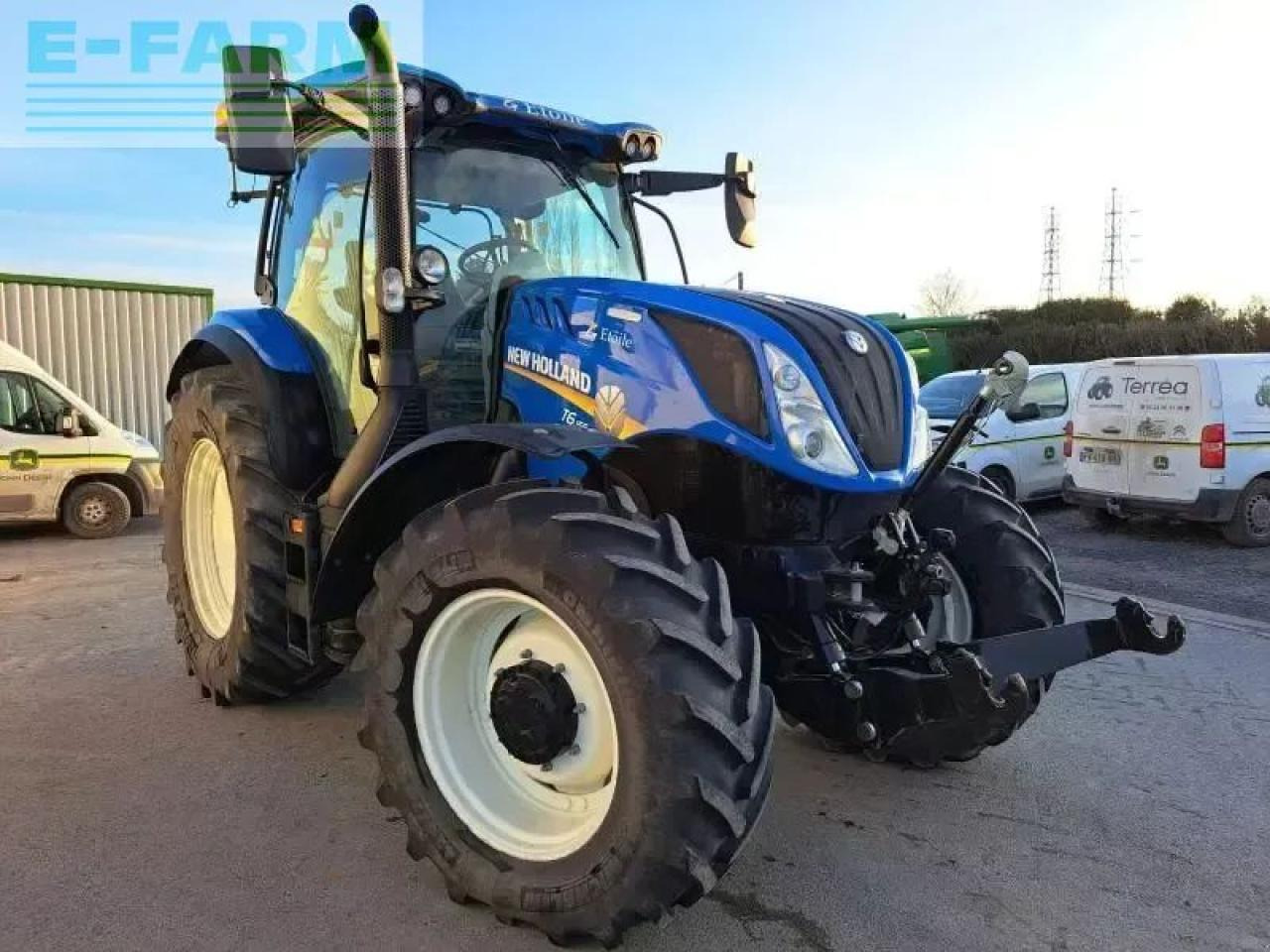 New Holland t6.155 - Farm tractor: picture 3 New Holland t6.155 - Farm tractor: picture 3