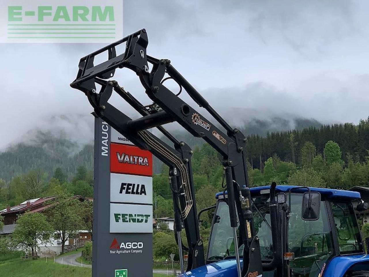 New Holland tl 70 a + hauer frontlader A - Farm tractor: picture 3 New Holland tl 70 a + hauer frontlader A - Farm tractor: picture 3