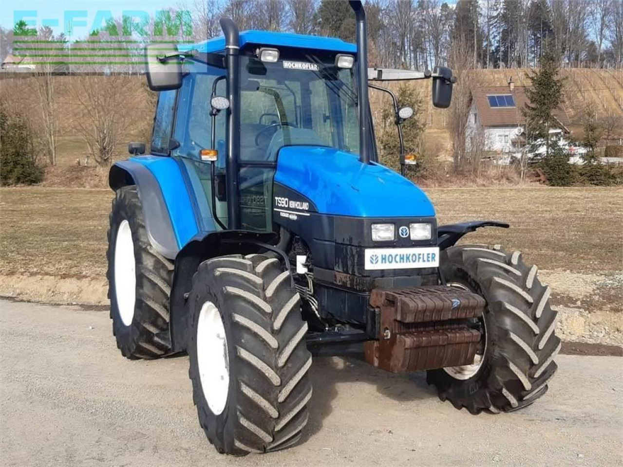 New Holland ts 90 - Farm tractor: picture 1 New Holland ts 90 - Farm tractor: picture 1