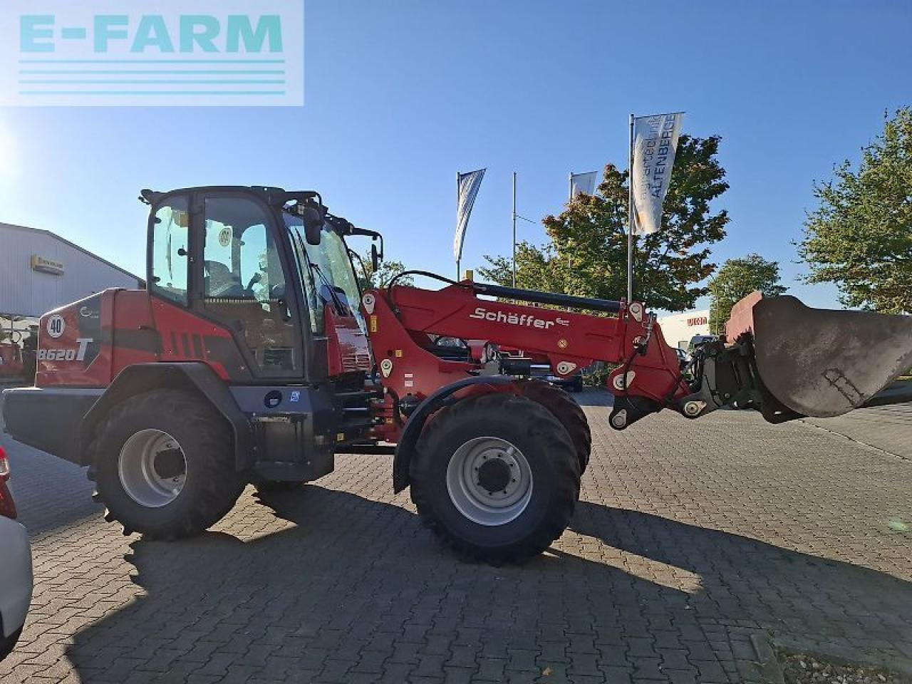 Schäffer 8620t - 2 mit 40km/h, klima, 95 kw - Mini excavator: picture 4 Schäffer 8620t - 2 mit 40km/h, klima, 95 kw - Mini excavator: picture 4