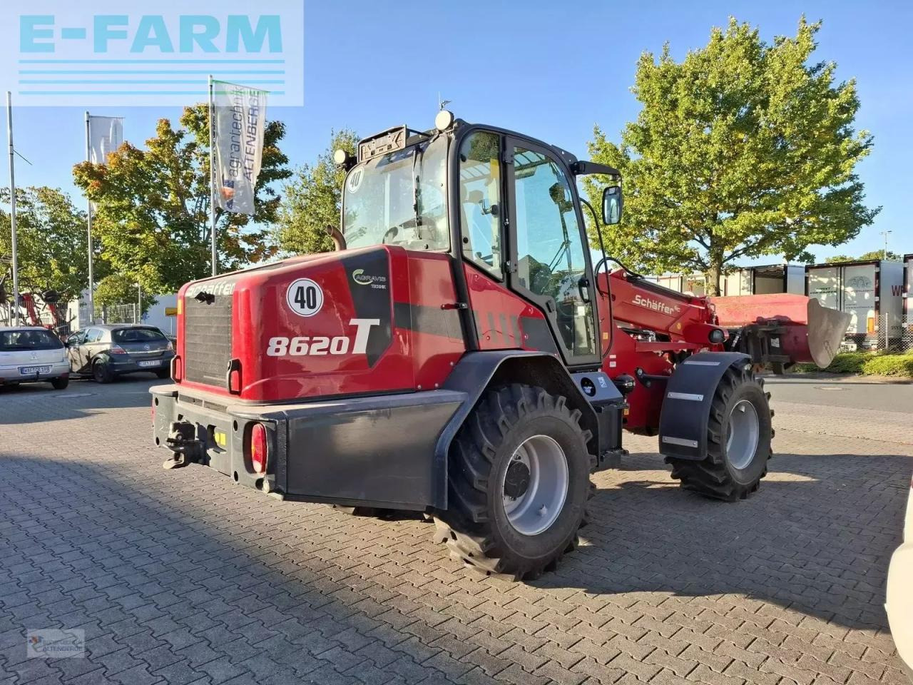 Schäffer 8620t - 2 teleskopradlader 40km/h, klima, 95 kw - Mini excavator: picture 5 Schäffer 8620t - 2 teleskopradlader 40km/h, klima, 95 kw - Mini excavator: picture 5