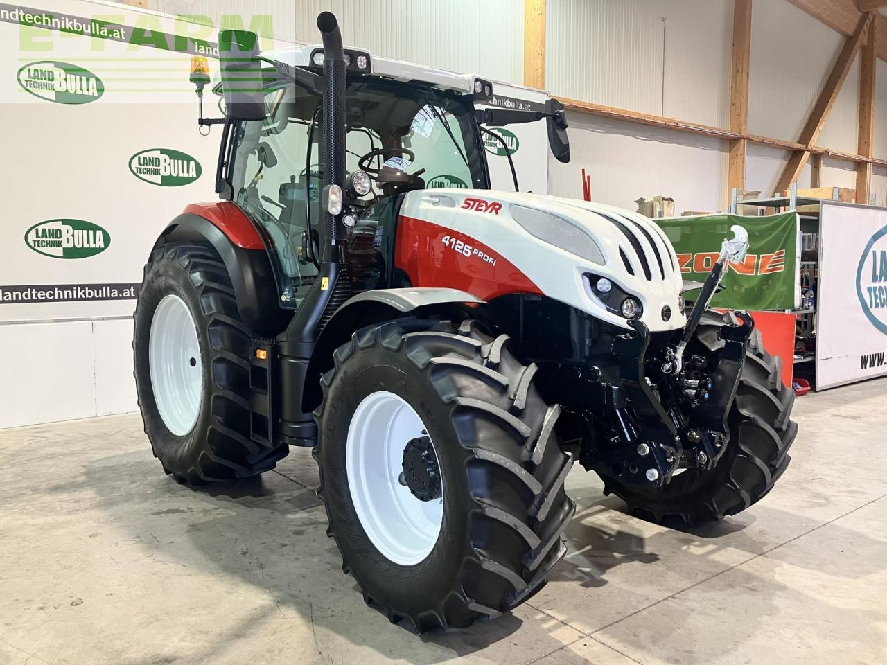 Steyr 4125 profi - Farm tractor: picture 2 Steyr 4125 profi - Farm tractor: picture 2